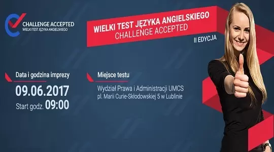 Wielki Test Języka Angielskiego na UMSC 