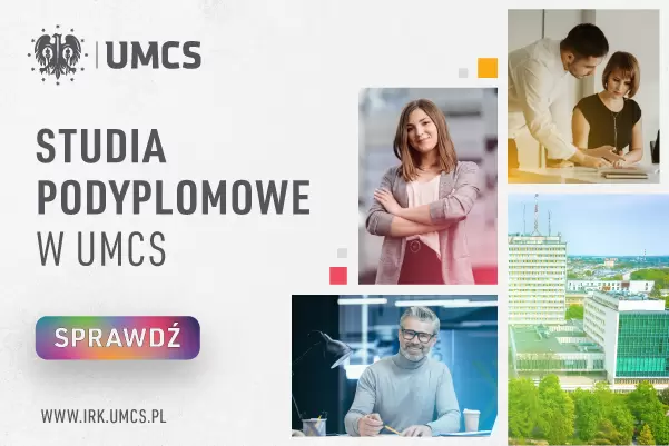  Do 30 września trwają zapisy na studia podyplomowe na UMCS! 